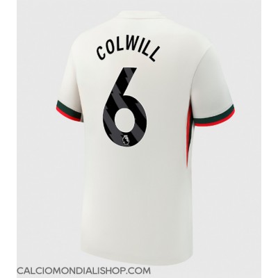 Maglie da calcio Chelsea Levi Colwill #6 Seconda Maglia 2025-26 Manica Corta Maglie da calcio Chelsea Levi Colwill #6 Seconda Maglia 2025-26 Manica Corta